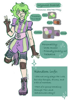 OC character sheet: Wynnie