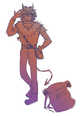 "the teen" sketch illustration